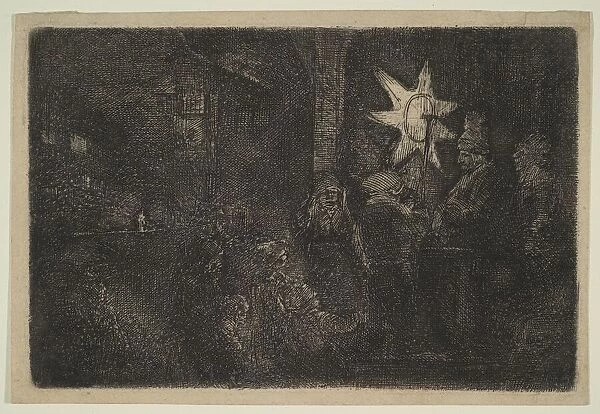 The Star of Kings: A Night Piece, ca. 1651. Creator: Rembrandt Harmensz van Rijn