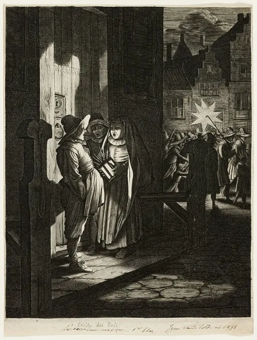 Framed Print : The Star of the Magi, c. 1616. Creator: Jan van de Velde II Framed Print : The Star of the Magi, c. 1616. Creator: Jan van de Velde II