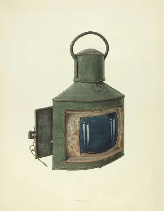 Framed Print : Starboard Light, 1935 / 1942. Creator: Eugene Bartz Framed Print : Starboard Light, 1935 / 1942. Creator: Eugene Bartz