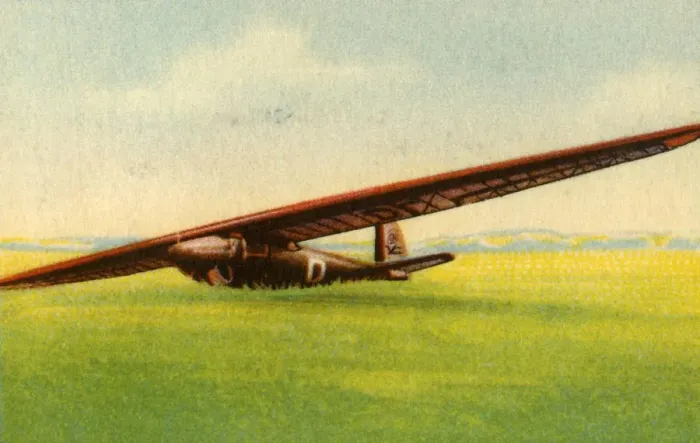 Framed Print : Starkenburg glider, 1932. Creator: Unknown Framed Print : Starkenburg glider, 1932. Creator: Unknown