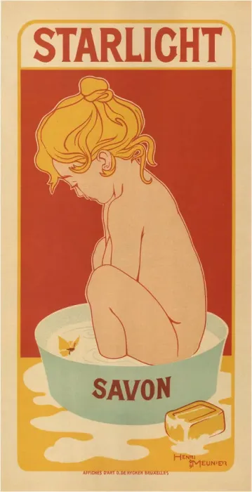Framed Print : Starlight Savon, 1899. Artist: Meunier, Henri Georges (1873-1922) Framed Print : Starlight Savon, 1899. Artist: Meunier, Henri Georges (1873-1922)