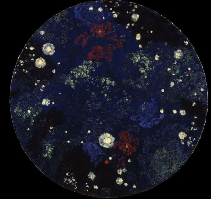 Framed Print : Starry Sky, 1917. Creator: Giacometti, Augusto (1877-1947) Framed Print : Starry Sky, 1917. Creator: Giacometti, Augusto (1877-1947)