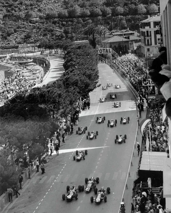 Framed Print : Start of the Monaco Grand Prix, 1964 Framed Print : Start of the Monaco Grand Prix, 1964