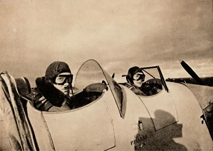 Framed Print : Starting on an instructional flight in a Miles Magister. The pupil is in the rear cockpit, 1940 Framed Print : Starting on an instructional flight in a Miles Magister. The pupil is in the rear cockpit, 1940