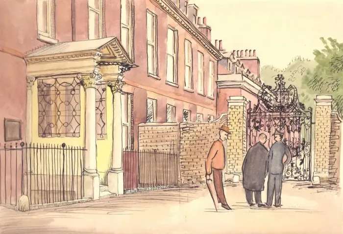 Framed Print : State apartments, Kensington Palace, London, c1950. Creator: Shirley Markham Framed Print : State apartments, Kensington Palace, London, c1950. Creator: Shirley Markham