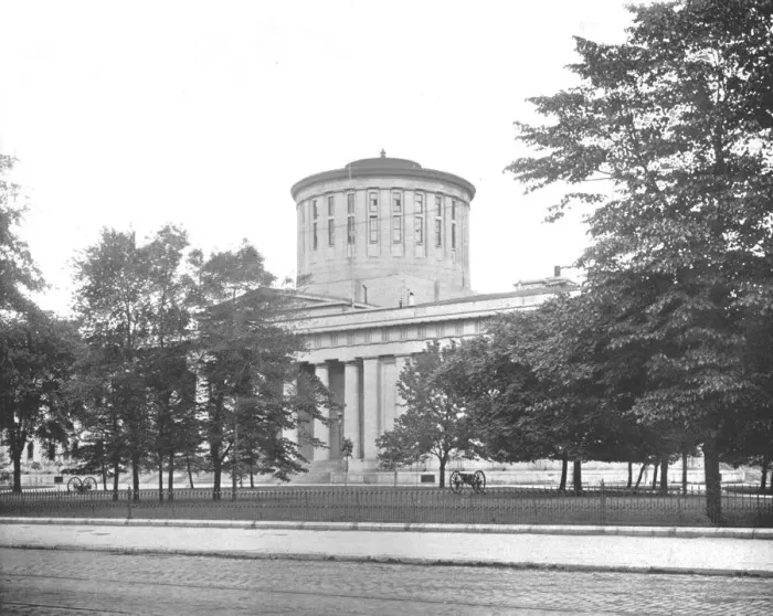 Framed Print : State Capitol, Columbus, Ohio, USA, c1900. Creator: Unknown Framed Print : State Capitol, Columbus, Ohio, USA, c1900. Creator: Unknown