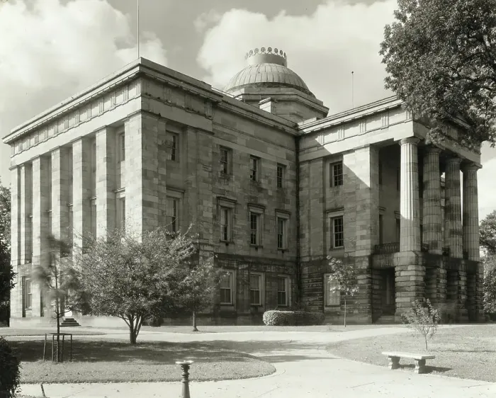 Framed Print : State Capitol, Raleigh, Wake County, North Carolina, 1938. Creator: Frances Benjamin Johnston Framed Print : State Capitol, Raleigh, Wake County, North Carolina, 1938. Creator: Frances Benjamin Johnston