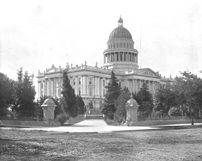 Framed Print : State Capitol, Sacramento, California, USA, c1900. Creator: Unknown Framed Print : State Capitol, Sacramento, California, USA, c1900. Creator: Unknown