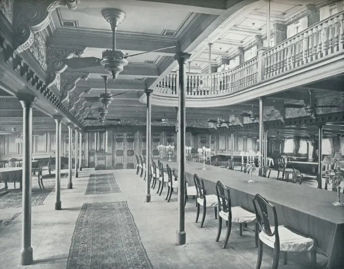 Framed Print : The State Dining Room, 1911 Framed Print : The State Dining Room, 1911