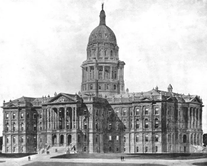 Framed Print : State House, Denver, Colorado, USA, c1900. Creator: Unknown Framed Print : State House, Denver, Colorado, USA, c1900. Creator: Unknown