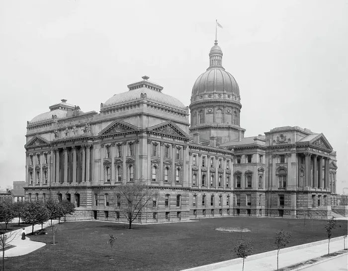 Framed Print : State House, Indianapolis, Ind. between 1900 and 1906. Creator: Unknown Framed Print : State House, Indianapolis, Ind. between 1900 and 1906. Creator: Unknown