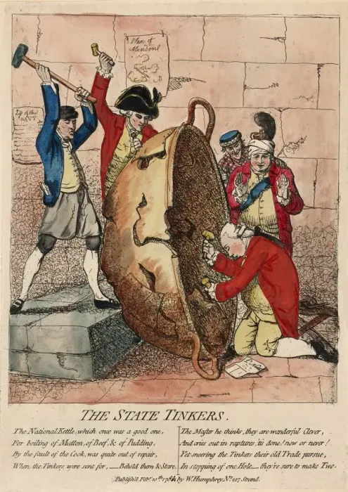 Framed Print : The State Tinkers, 1780 Framed Print : The State Tinkers, 1780