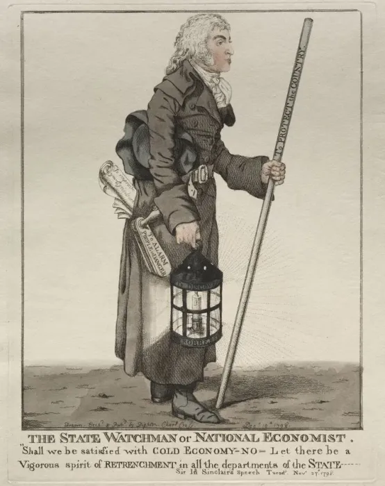 Framed Print : The State Watchman. Creator: Robert Dighton (British, 1752-1814) Framed Print : The State Watchman. Creator: Robert Dighton (British, 1752-1814)