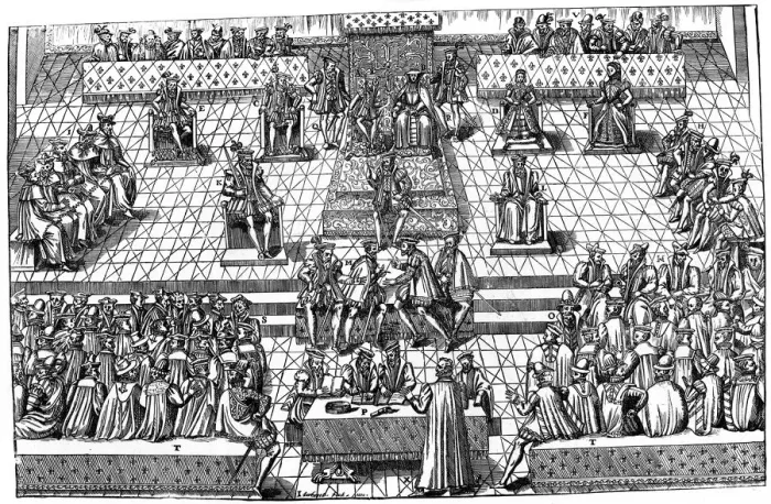 Framed Print : The States General at Orleans, France, 1560, (1893) Framed Print : The States General at Orleans, France, 1560, (1893)
