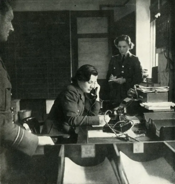 Framed Print : A Station Intelligence Room, c1943. Creator: Cecil Beaton Framed Print : A Station Intelligence Room, c1943. Creator: Cecil Beaton