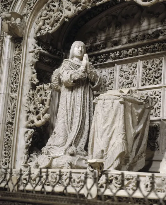 Framed Print : Statue of Alfonso, Infante of Castile (1453-1468) in his grave to the Charterhouse of Miraflores Framed Print : Statue of Alfonso, Infante of Castile (1453-1468) in his grave to the Charterhouse of Miraflores