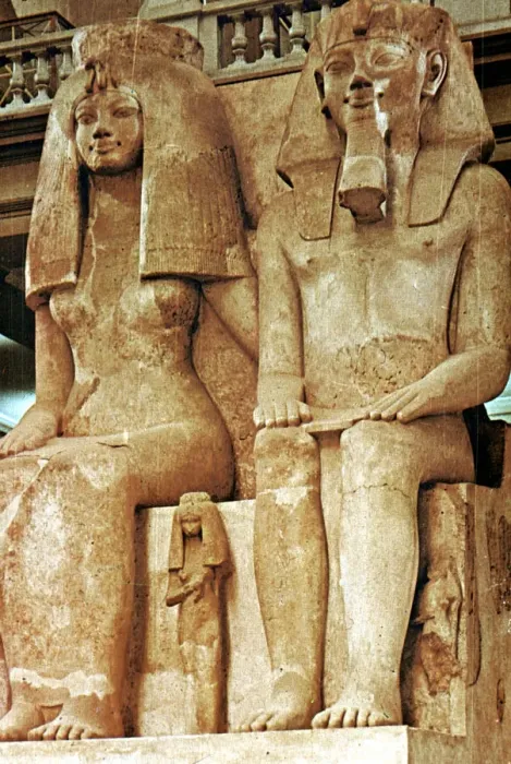 Framed Print : Statue, Amenophis III, Egypt, 18th Dynasty Framed Print : Statue, Amenophis III, Egypt, 18th Dynasty