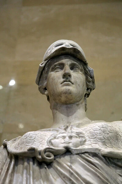 Statue of Athena, Goddess of Wisdom and Just War, and patroness of crafts, 2nd century