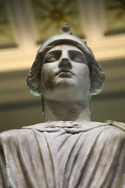 Statue of Athena, Goddess of Wisdom and Just War, and patroness of crafts, 2nd century