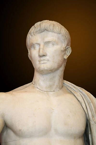 Statue of Augustus as Jupiter, first half of 1st century BC