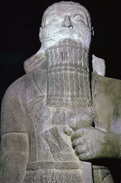 Statue of the Babylonian King Shalmaneser III
