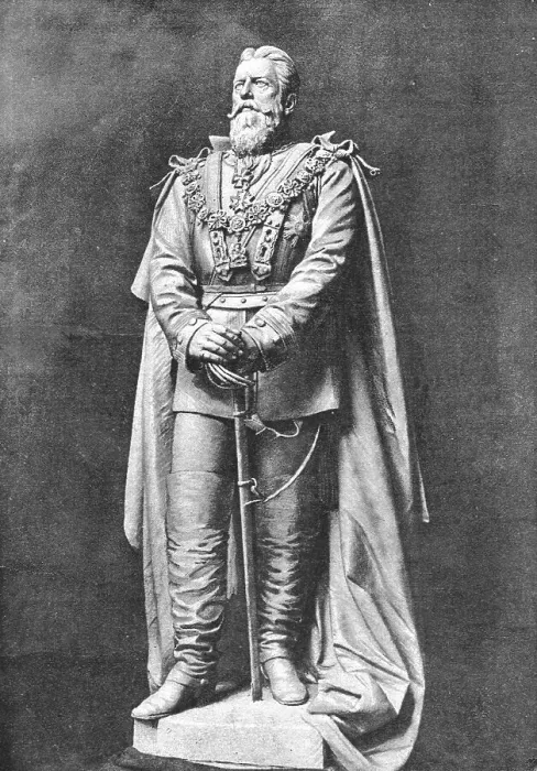 Framed Print : Statue of the Emperor Frederick of Germany, in St. Georges Chapel, Windsor, 1890. Creator: Unknown Framed Print : Statue of the Emperor Frederick of Germany, in St. Georges Chapel, Windsor, 1890. Creator: Unknown