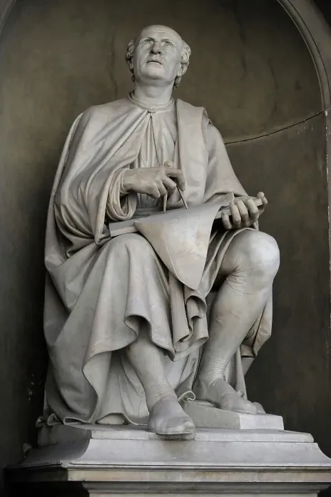 Framed Print : Statue of Filippo Brunelleschi, architect and engineer, Florence. Italy, 1830. Creator: Unknown Framed Print : Statue of Filippo Brunelleschi, architect and engineer, Florence. Italy, 1830. Creator: Unknown