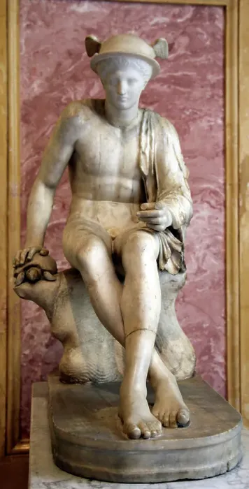 Framed Print : Statue of Hermes, 2nd century Framed Print : Statue of Hermes, 2nd century