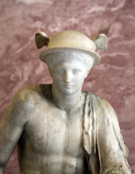Framed Print : Statue of Hermes, 2nd century Framed Print : Statue of Hermes, 2nd century
