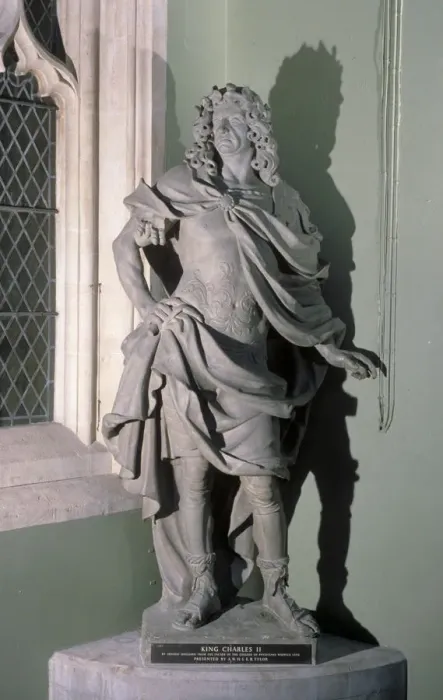 Framed Print : Statue of King Charles II, 17th century. Artist: Artus Quellinus I Framed Print : Statue of King Charles II, 17th century. Artist: Artus Quellinus I