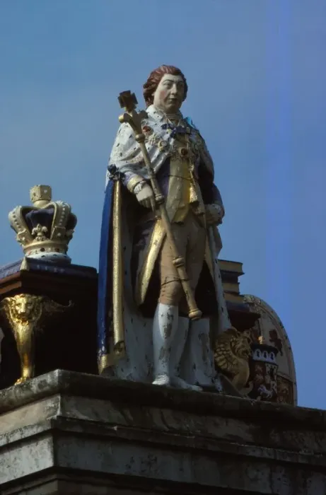 Framed Print : Statue of King George III, Weymouth, Dorset, 20th century. Artist: CM Dixon Framed Print : Statue of King George III, Weymouth, Dorset, 20th century. Artist: CM Dixon
