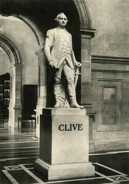 Statue of Lord Clive, 1925. Creator: Unknown