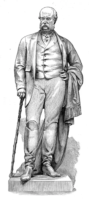 Framed Print : Statue of the Marquis of Downshire, by S. F. Lynn, A.R.H.A. 1873. Creator: Unknown Framed Print : Statue of the Marquis of Downshire, by S. F. Lynn, A.R.H.A. 1873. Creator: Unknown