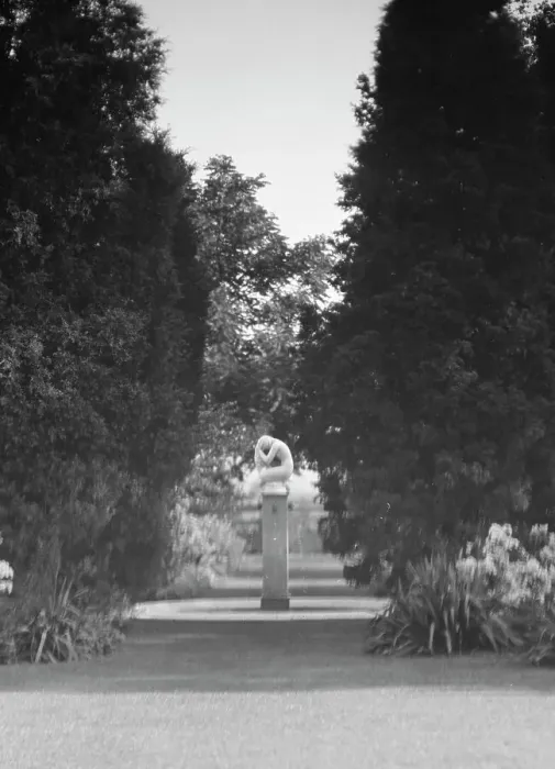 Framed Print : Statue by Paul Manship in the Griffin or Nissen Garden, 1931 June 14. Creator: Arnold Genthe Framed Print : Statue by Paul Manship in the Griffin or Nissen Garden, 1931 June 14. Creator: Arnold Genthe