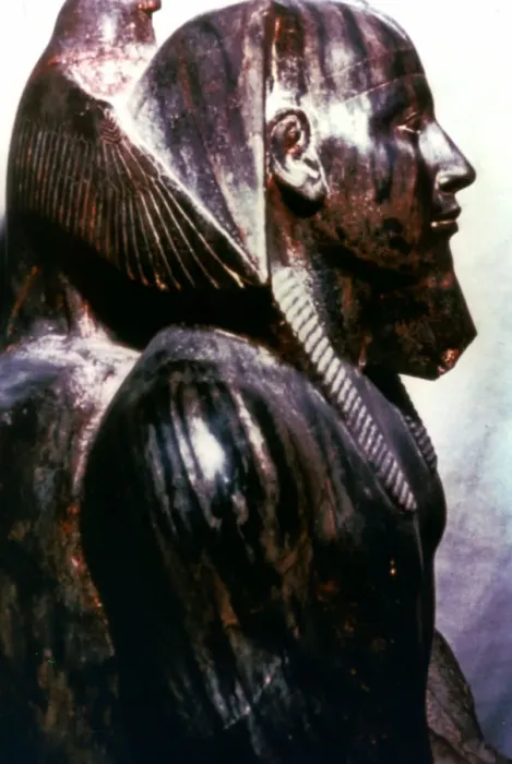 Framed Print : Statue of Pharaoh, Egypt, 4th Dynasty Framed Print : Statue of Pharaoh, Egypt, 4th Dynasty