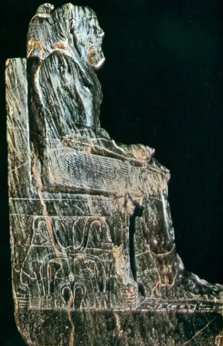 Framed Print : Statue of Pharaoh, Egypt, 4th Dynasty