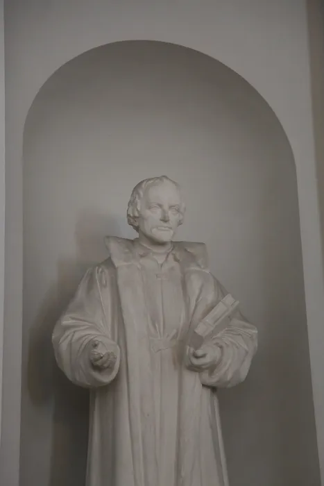 Framed Print : Statue of Philipp Melanchthon, Lutheran Cathedral, Helsinki, Finland, 2011. Artist: Sheldon Marshall Framed Print : Statue of Philipp Melanchthon, Lutheran Cathedral, Helsinki, Finland, 2011. Artist: Sheldon Marshall