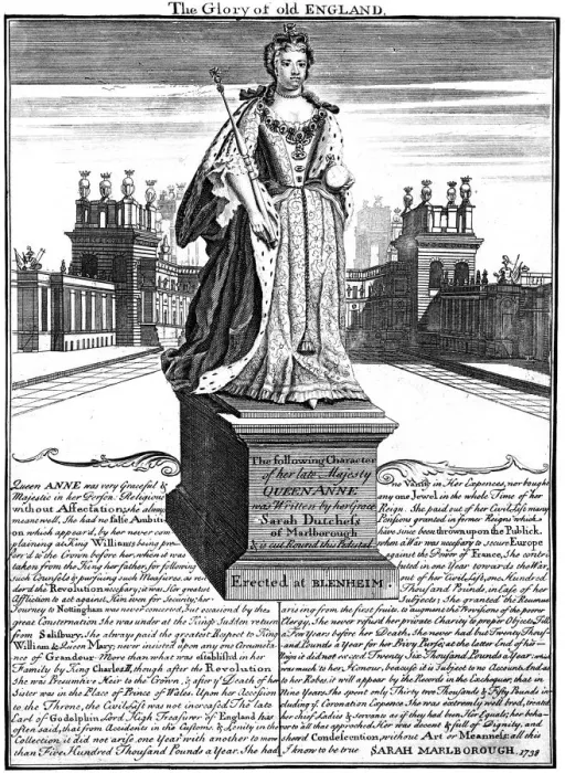 Framed Print : Statue of Queen Anne (1665-1714), Blenheim Palace, Oxfordshire, 1738 Framed Print : Statue of Queen Anne (1665-1714), Blenheim Palace, Oxfordshire, 1738