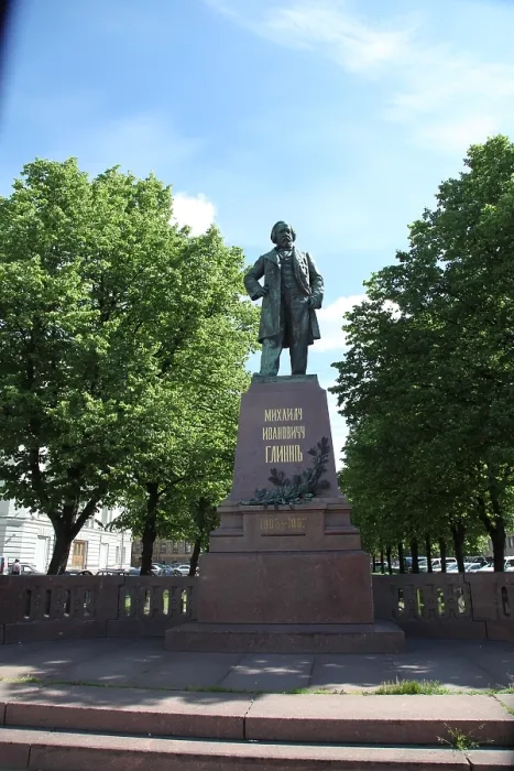 Framed Print : Statue of the Russian composer Mikhail Glinka, St Petersburg, Russia, 2011. Artist: Sheldon Marshall Framed Print : Statue of the Russian composer Mikhail Glinka, St Petersburg, Russia, 2011. Artist: Sheldon Marshall