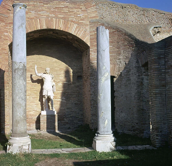 Statue of Trajan in the Schola di Traiano, 1st century