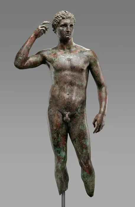 Framed Print : Statue of a Victorious Youth, 300-100 BC. Creator: Unknown Framed Print : Statue of a Victorious Youth, 300-100 BC. Creator: Unknown