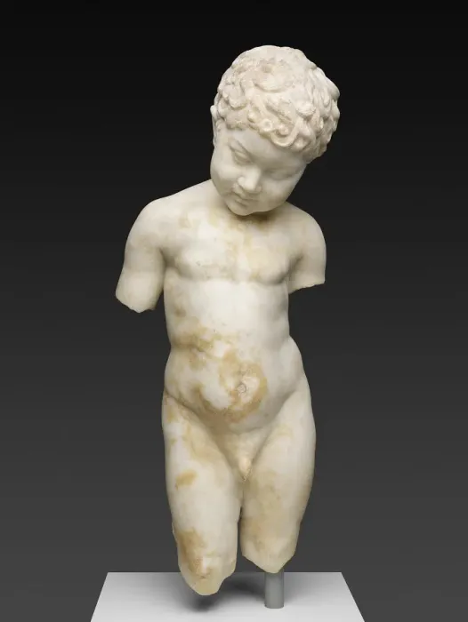 Framed Print : Statue of a Young Boy, 1st century. Creator: Unknown Framed Print : Statue of a Young Boy, 1st century. Creator: Unknown