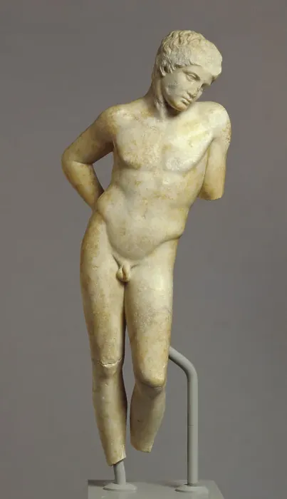 Framed Print : Statue of a Youth (Narcissus type), 2nd century A.D. Creator: Unknown Framed Print : Statue of a Youth (Narcissus type), 2nd century A.D. Creator: Unknown