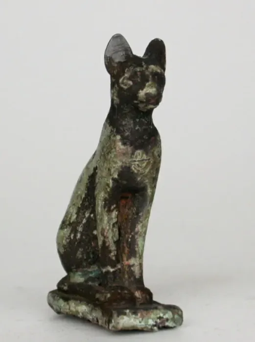 Framed Print : Statuette of a Cat, Egypt, Third Intermediate Period, Dynasty 21-25 (about 1069-664 BCE) Framed Print : Statuette of a Cat, Egypt, Third Intermediate Period, Dynasty 21-25 (about 1069-664 BCE)