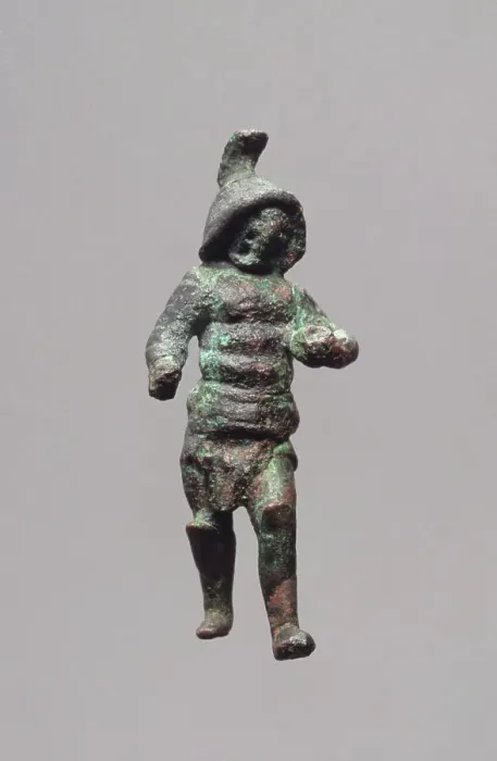 Framed Print : Statuette of a Gladiator, 2nd century A.D. Creator: Unknown Framed Print : Statuette of a Gladiator, 2nd century A.D. Creator: Unknown