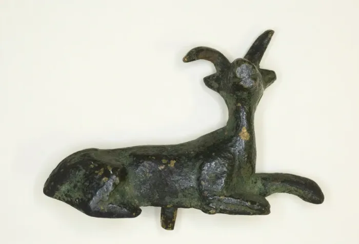 Framed Print : Statuette of a Goat, 5th century BCE. Creator: Unknown Framed Print : Statuette of a Goat, 5th century BCE. Creator: Unknown