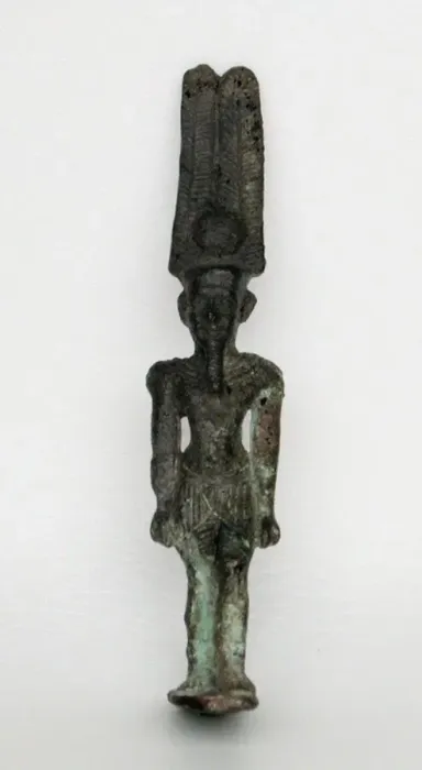 Framed Print : Statuette of the God Amun-Re, Egypt, Third Intermediate Period Framed Print : Statuette of the God Amun-Re, Egypt, Third Intermediate Period