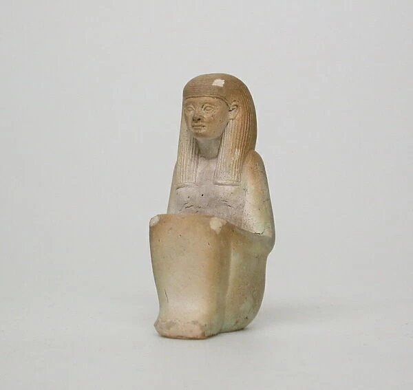 Statuette of the Goddess Maat, Egypt, New Kingdom, Dynasty 18 or earlier (1623-1293 BCE)