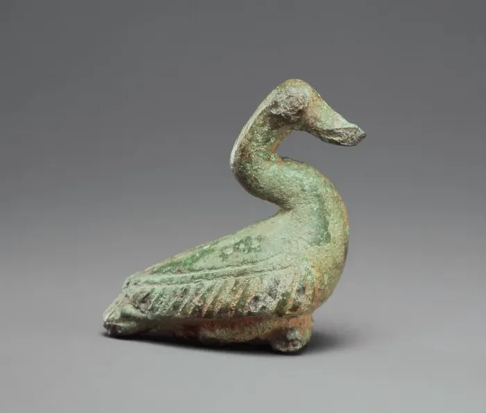Framed Print : Statuette of a Goose, about 500 BC. Creator: Unknown Framed Print : Statuette of a Goose, about 500 BC. Creator: Unknown