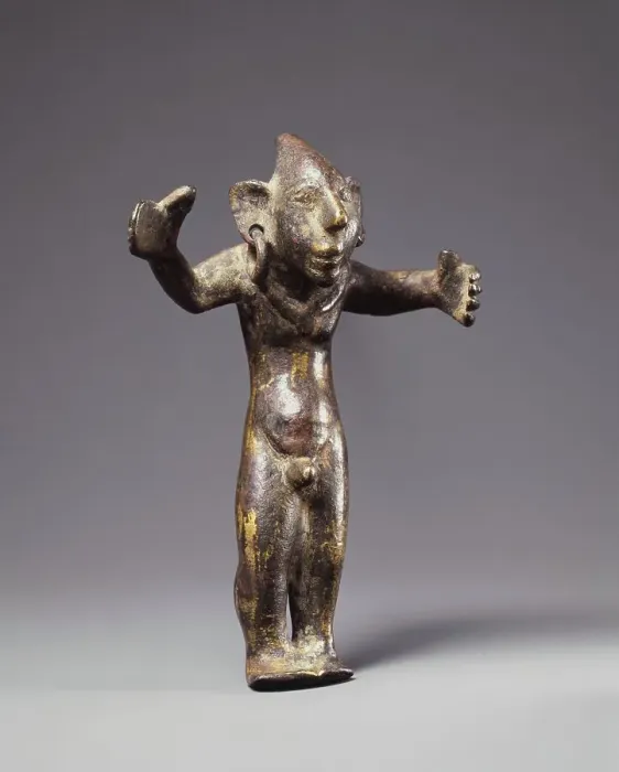 Framed Print : Statuette of a Grotesque Male Figure, second half of 1st century BC. Creator: Unknown Framed Print : Statuette of a Grotesque Male Figure, second half of 1st century BC. Creator: Unknown